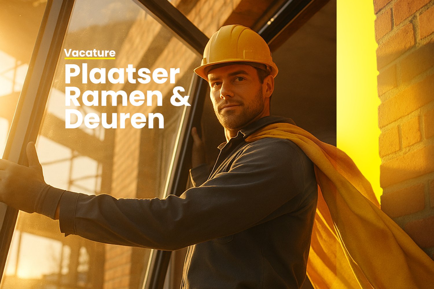 vacature plaatser ramen & deuren